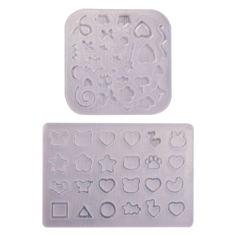 Stampo per colata resina con sabbie mobili piccole strisce colorate Stampo per arte in resina Stampo in silicone Stampo