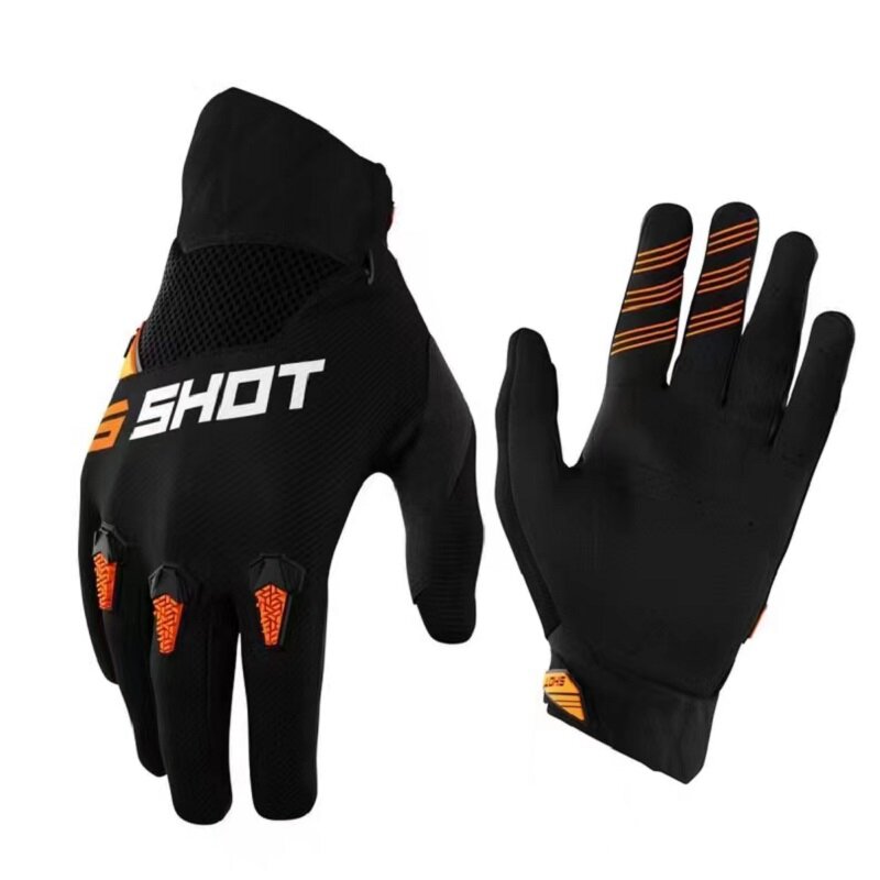 3 Colors MTB Mountain Bicycle Downhill Gloves Dirt Bike Motorcycle Racing Gloves MX DH Motocross Cycling Gloves Size S-XXL X