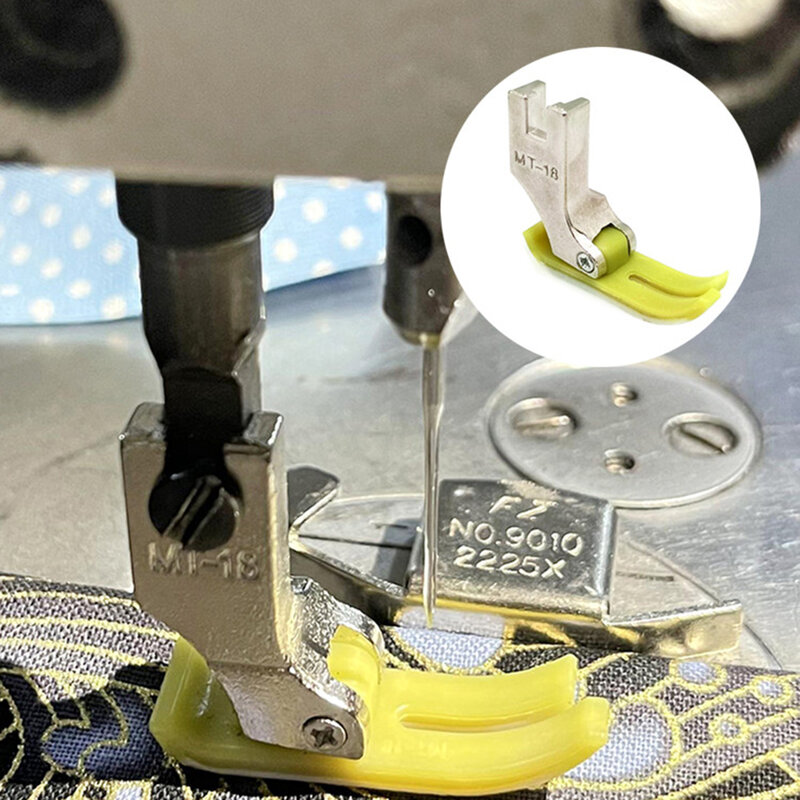 Migliora la precisione del cucito con i materiali del piedino del tornio piatto MT18 facile manutenzione adatto a diversi modelli