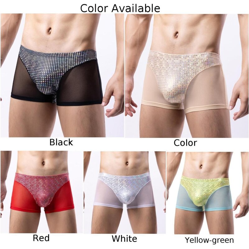 Comfy Fashion Daily Holiday Underwear Briefs Comfortable Lingerie Underwear Low Waist Men Sexy Underwear Panties