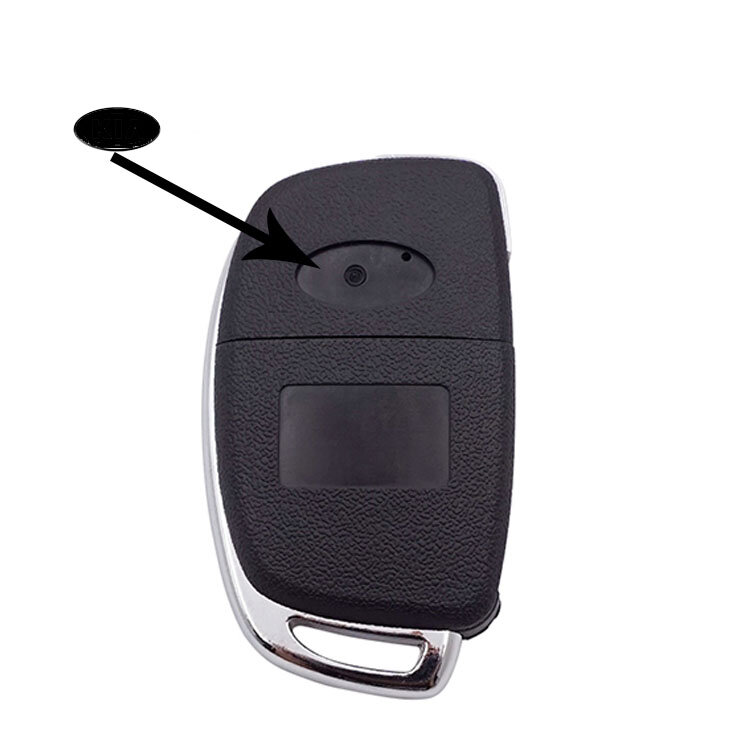 1pc/5pcs/10pcs 16mm asli stiker kunci mobil Oval lencana simbol mobil stiker pengganti