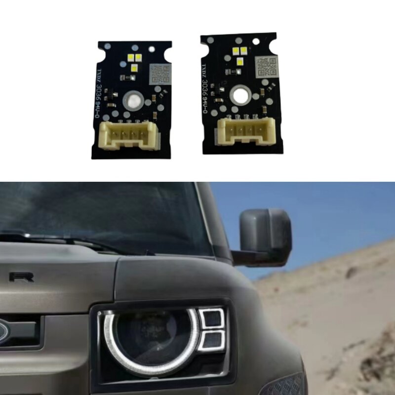 New White DRL Board For 2020 2021 2022 Land Rover Defender Headlight Daytime Running Light Module CML-G5M3 5120-1 UBL3036