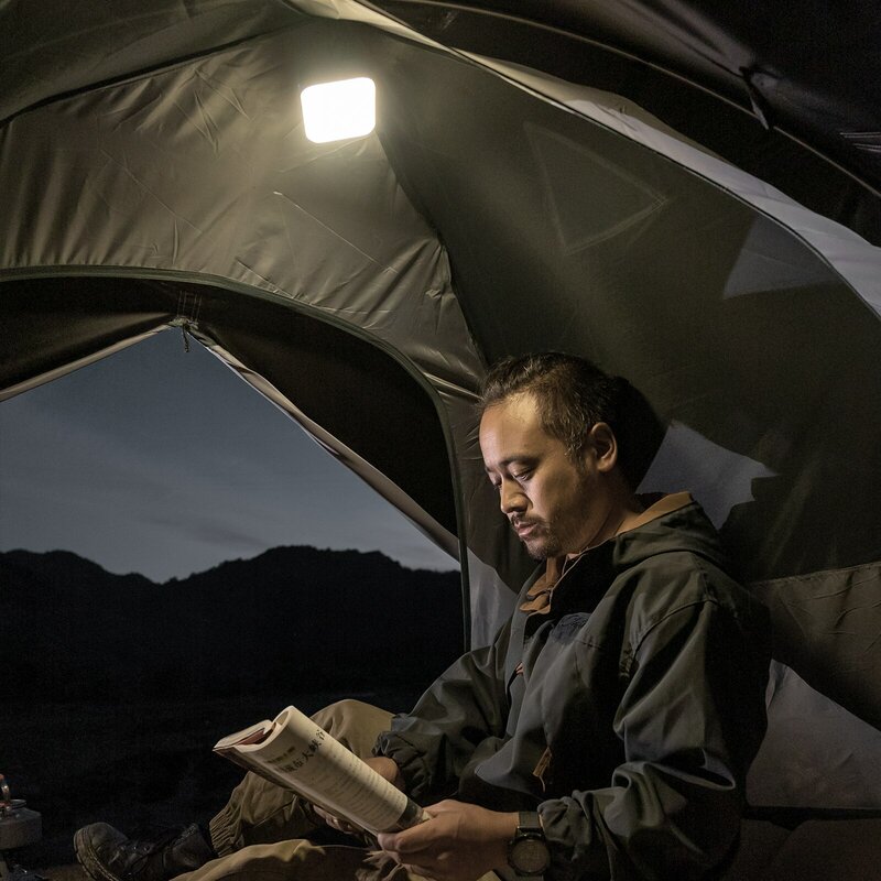 LEDキャンプ用ライトUSB充電ポータブルテントランタン緊急懐中電灯夜4速ギア調光屋外ハイキング