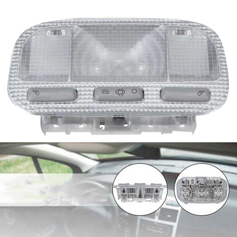 Car Sunroof Reading Light Automotive Compatibility Dome Engineered Interior Lamp Performance Plastic Precision
