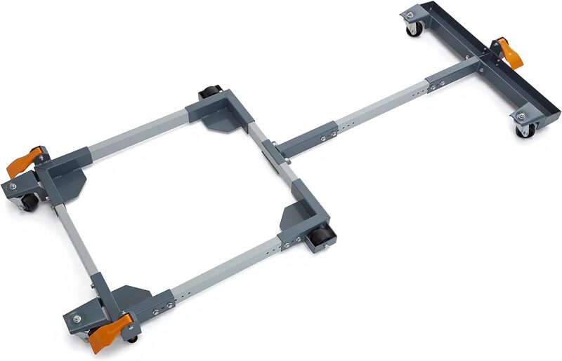 Bora Portamate PM-3750 Base móvil y extensión T Combo para sierras de mesa de armario con mesas de extensión de hasta 50"