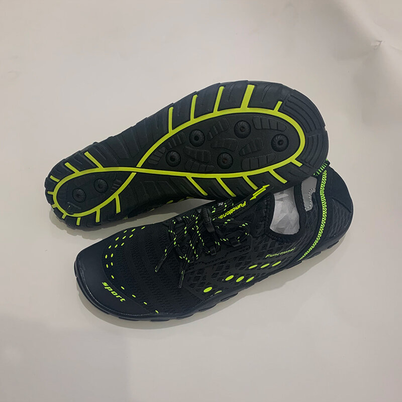 Scarpe da trekking traspiranti all'aperto di moda scarpe da Wading ad asciugatura rapida scarpe da arrampicata da uomo calzature sportive Casual scarpe Lager taglia 36-50 #