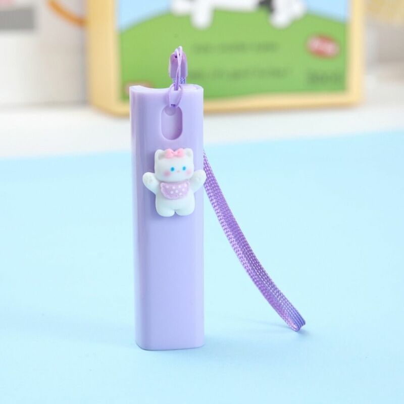 Plastic Cartoon Spray Bottle Mini Resin 10ml Lanyard Dispenser Bottles Hydration Bottling Cosmetic