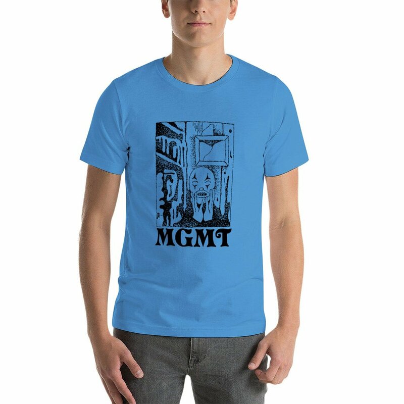 Koszulka MGMT estetyczna odzież grafika tees estetyczne ubrania slim fit t shirts dla mężczyzn