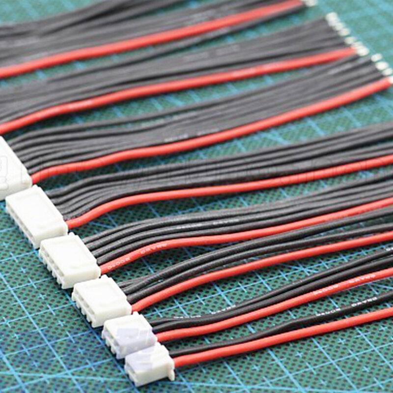 5pcs/lot 1S 2S 3S 4S 5S 6S Lipo Battery Balance Charger Cable IMAX B6 Connector Plug Wire Wholesale
