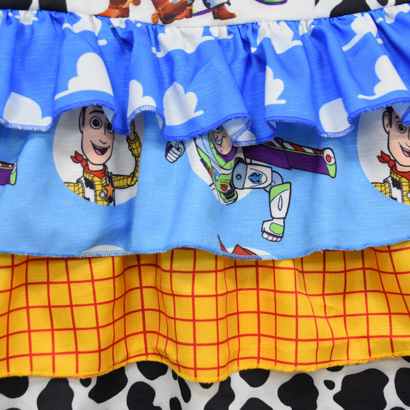 Toy Story Buzz Lightyear-vestido de juego de rol para niñas, disfraz de Anime de Disney, mangas Fifi, Jessie, Sheriff, Woody, Gabby, ropa