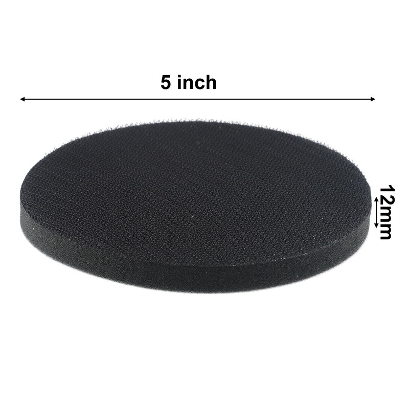 Per disco abrasivo con platorello di interfaccia superficiale irregolare ridurre il tampone di ricambio per levigatrice a vibrazione strumenti abrasivi da 125mm/5 pollici