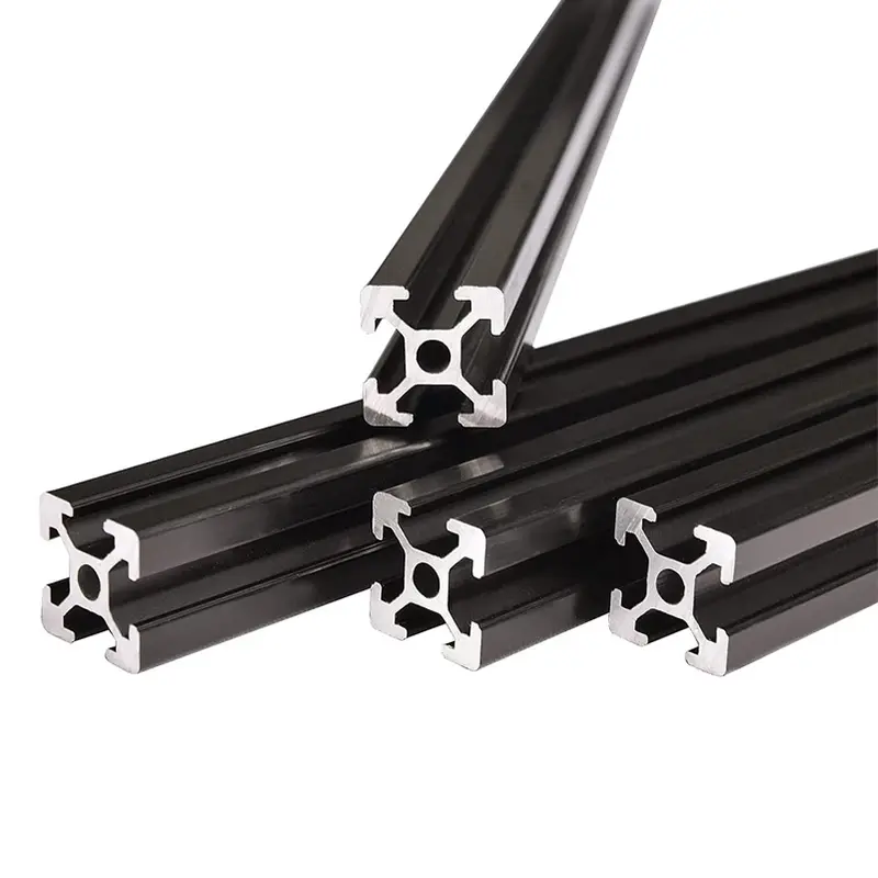 Openbuilds profil aluminium 2020 v-slot 100-550mm ekstrusi aluminium untuk Router CNC bagian Printer 3D