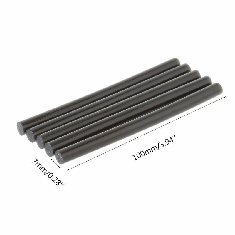 5pcs 7x100mm Hot Melt Lijm Sticks Voor Elektrische Verwarming Lijmpistool DIY Craft Tool Dropship