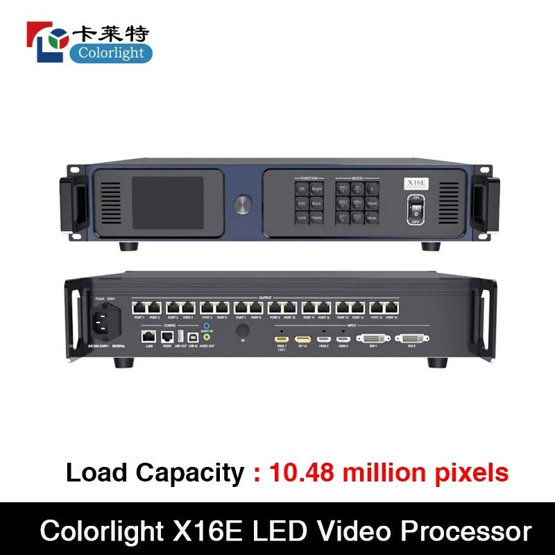 Colorlight X16E LED Video processor 10.48 Million Pixels  Capacity Support HDMI and DVI , DP