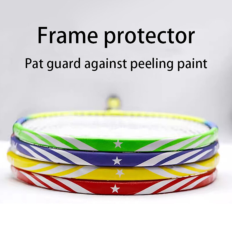 Badminton Racket Protection Sticker, Head Protection Wire, Full Frame Anti-Colisão Strip, 3g, 7x2x1cm