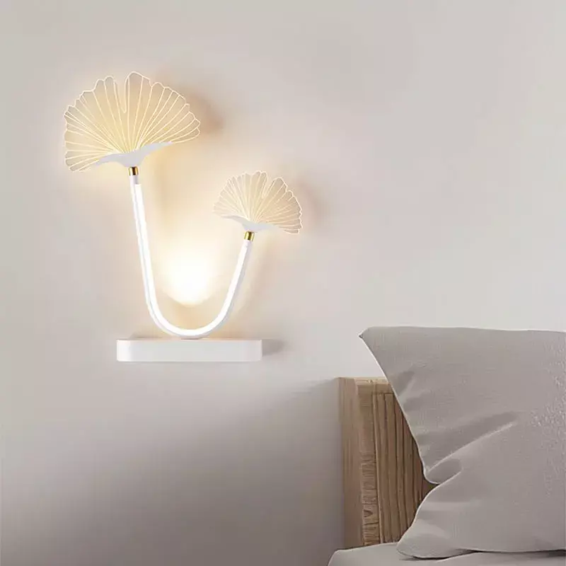 Lámpara de pared LED de estética minimalista moderna, luces para dormitorio principal, mesita de noche, pasillo, sala de estar, estudio, decoración de iluminación interior