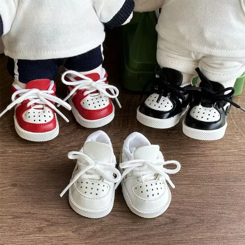 Zapatos de algodón para bebé, zapatos deportivos de 20cm para muñeca, juguetes de bloqueo de color