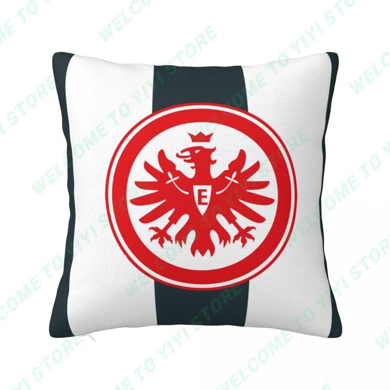 New Eintracht Frankfurt Fuball AG Pillowcase Car Decorative Cushion Sofa Living Room Decorative Decorative Throw Pillow Cover
