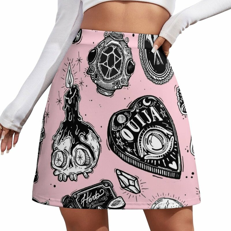 Witchy-minifalda corta para mujer, vestido de verano, 2023