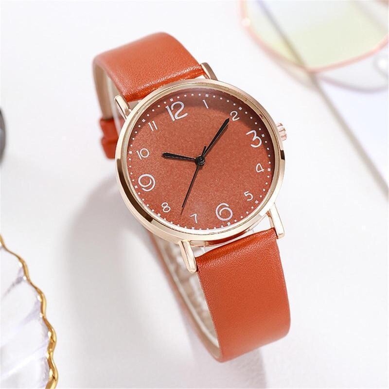 Relógio de pulso de quartzo feminino, relógios femininos, nova moda