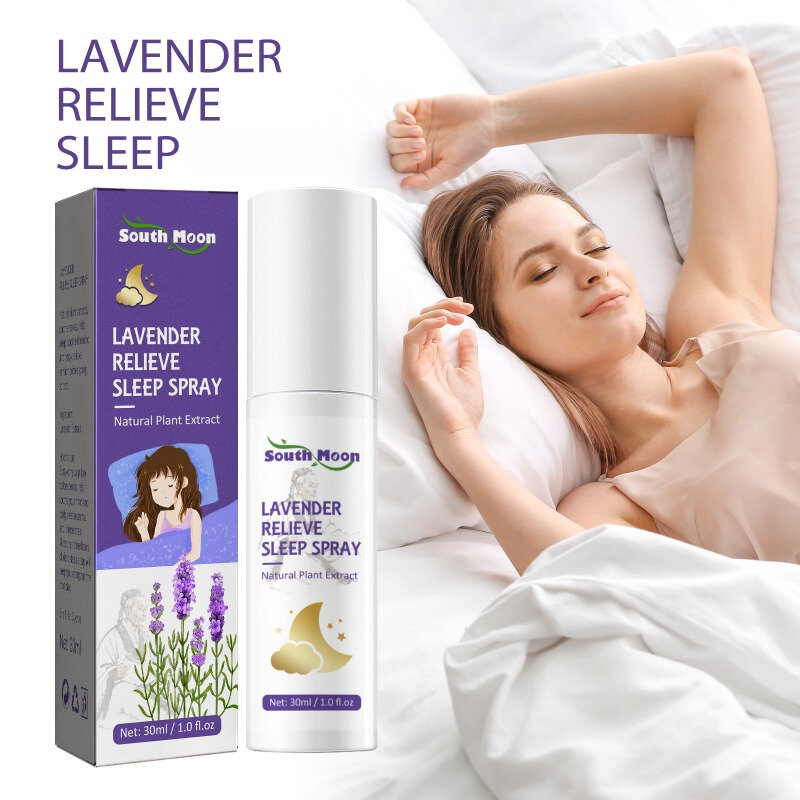 30ml Lavendel Schlafs pray lindern Müdigkeit Schlaflos igkeit Behandlung Nebel Tiefschlaf spray Spät angst Dekompression verbessern den Schlaf