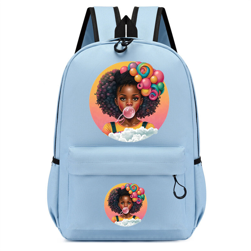 Children Bagpack Cute Kawaii Backpack Kindergarten Schoolbag Kids Bagpack Bag Blowing Bubble Girl Student Bookbag Travel Mochila