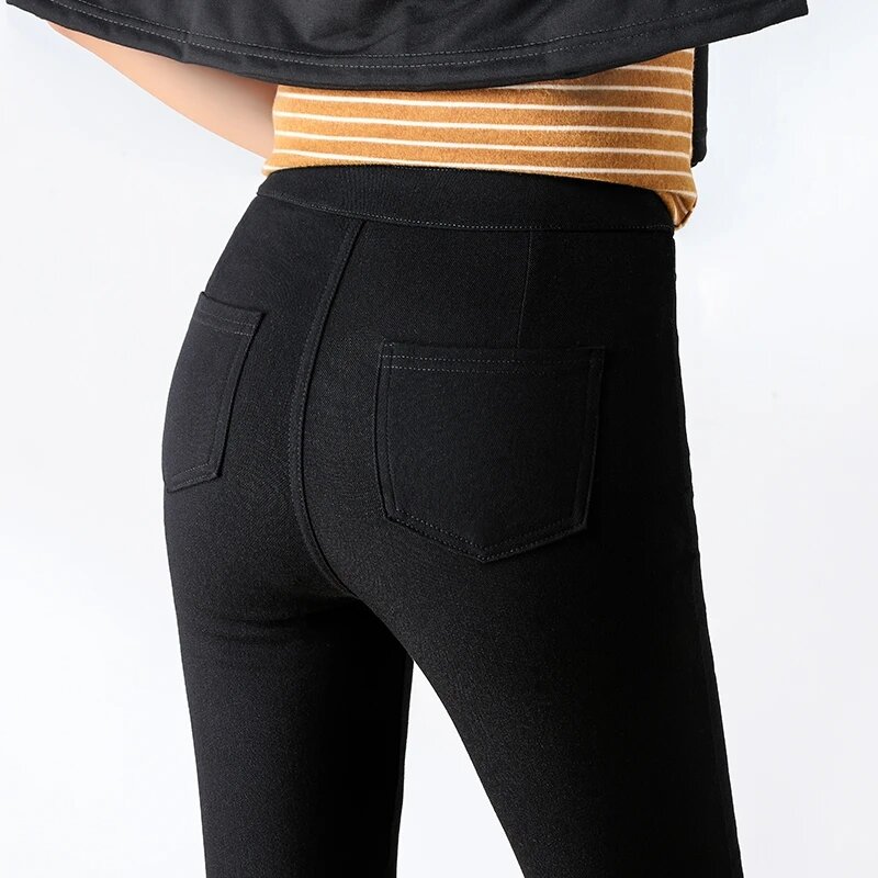 Pantaloni a matita Slim elasticizzati Casual elasticizzati estivi da donna