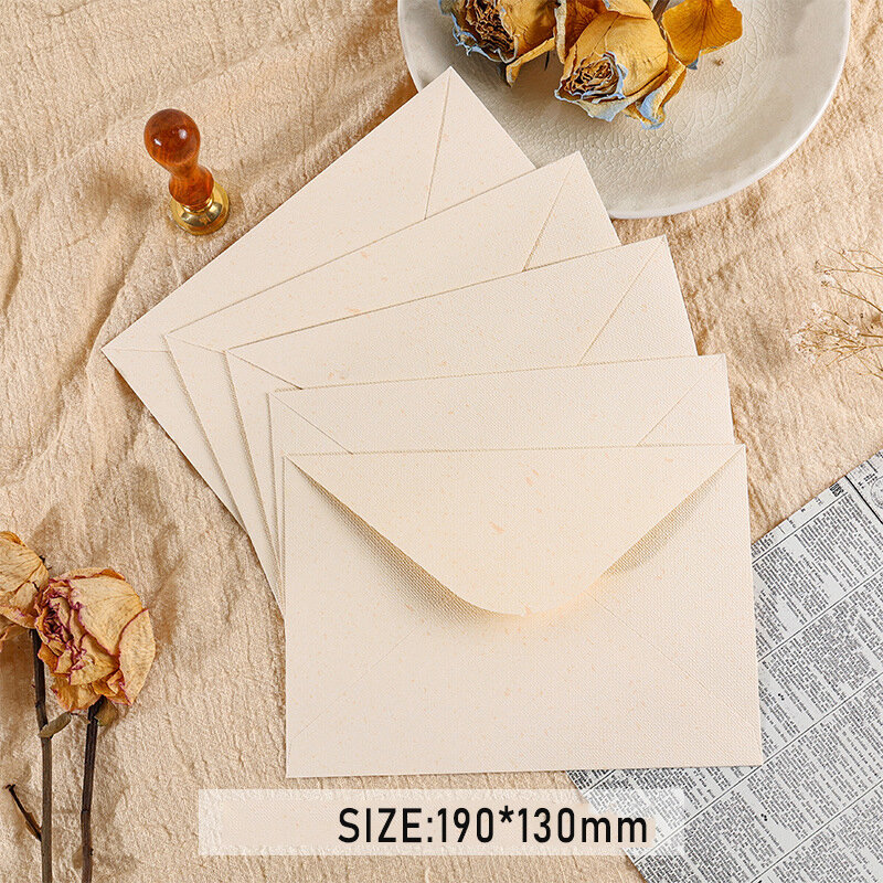 Sobre de letras para invitación de boda, tejido de cáñamo, sobres occidentales Vintage, 19x13cm, 10 unidades por lote