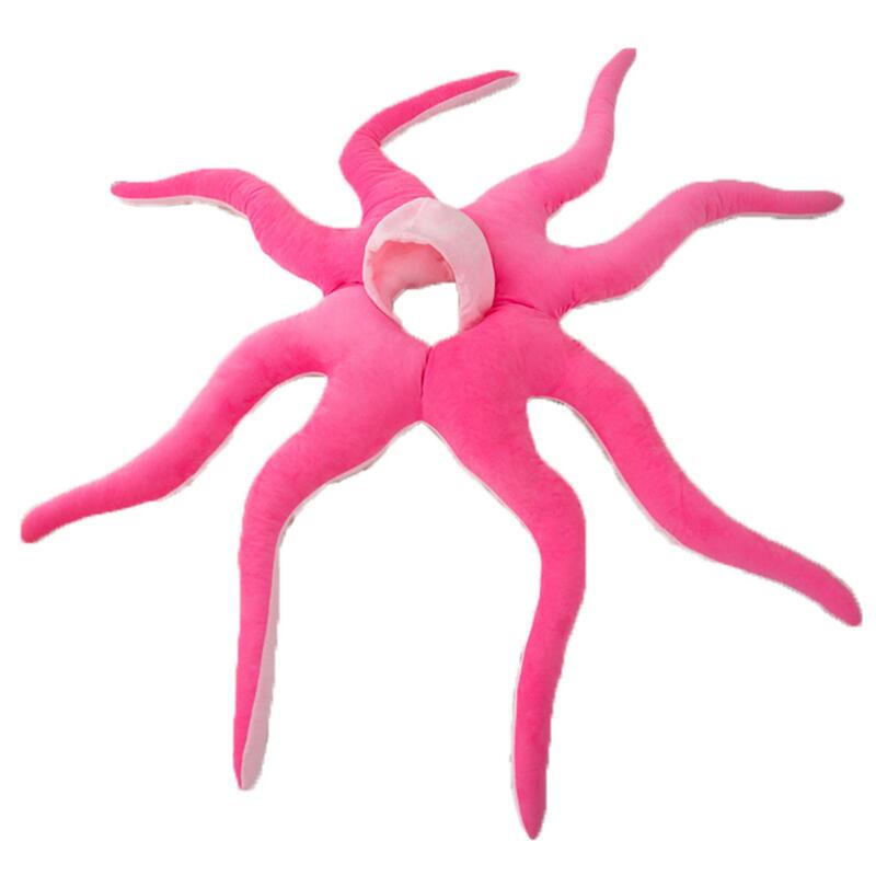 Baby Octopus Costume Wearable Sleeping Cushion Dress up Plush Squid Costume for Party Halloween Adults Toddlers Home Decoration