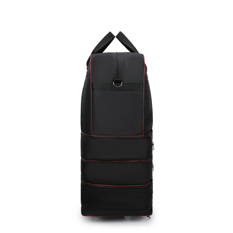 Sac de valise extensible de grande capacité, sac à bagages Portable pliable à roulettes avec 5 roues multidirectionnelles pour voyage d'affaires