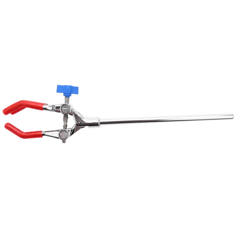 Lab Clamp 3 Prong Finger Style Large Grip Adjustment Range To 3.6 Inch Rod Length 7 Inch