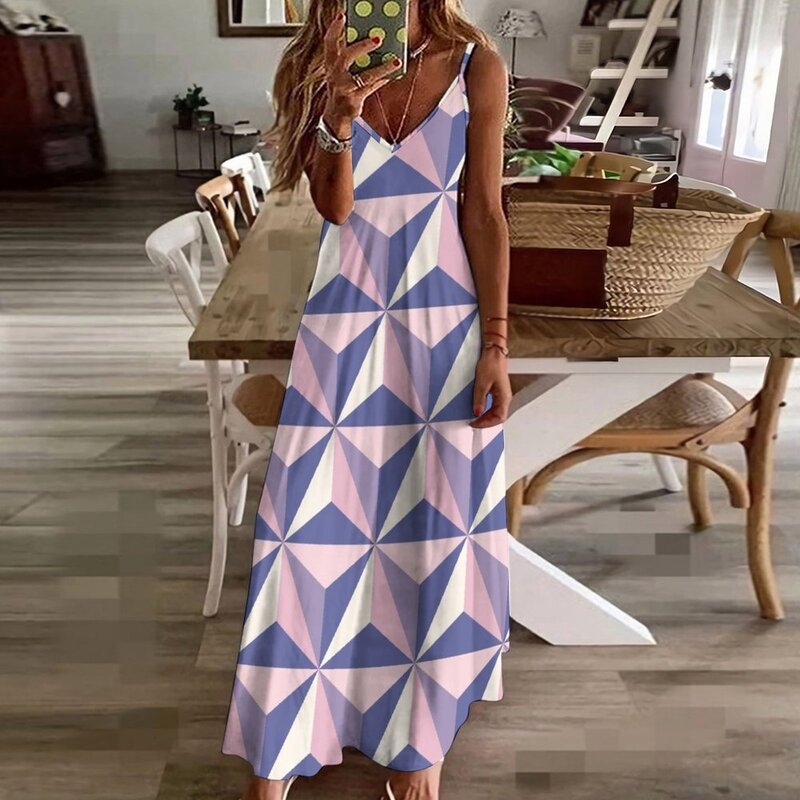 Epcot-Spaceship Earth Sleeveless Dress Prom gown women's luxury party dress beach dress luxury woman party