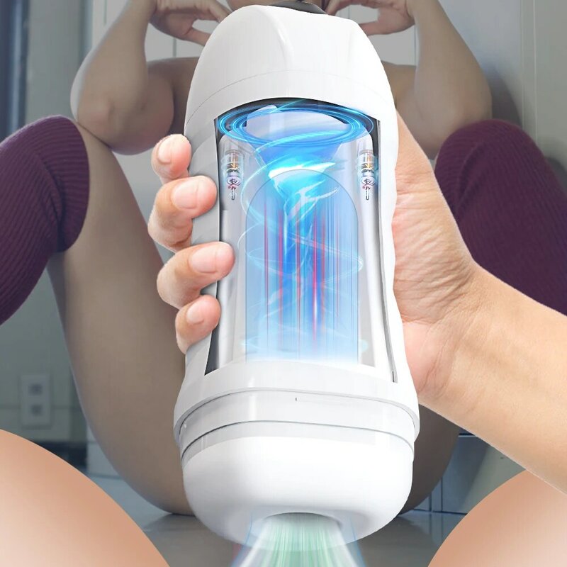 Máquina de masturbación automática para hombres, Juguetes sexuales, productos para adultos, Copa masturbadora