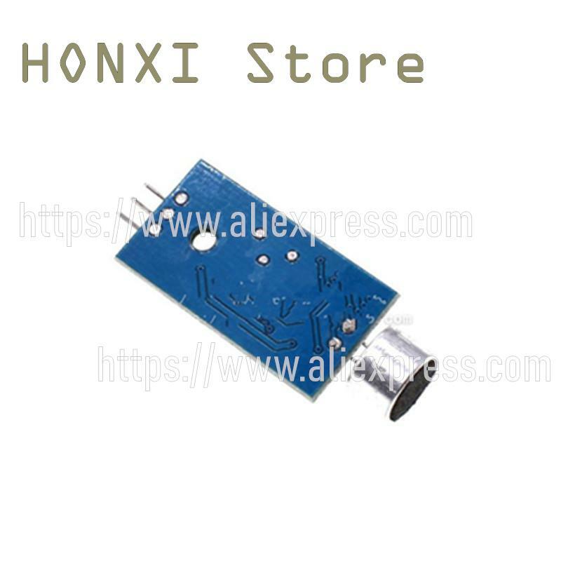 2PCS Sound sensor module/sound detection module whistle module acoustic control switch output high and low level of DIY
