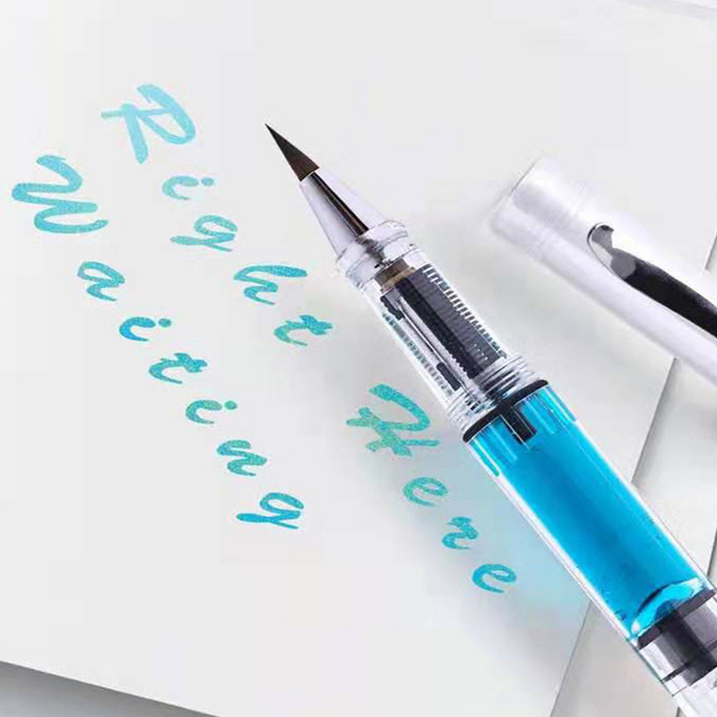 5 Stück Stift Typ neue Schreib pinsel Kalligraphie Stifte Malerei Kunststoff Zeichnung nachfüllbare Tinte Student Briefpapier Schreibstifte