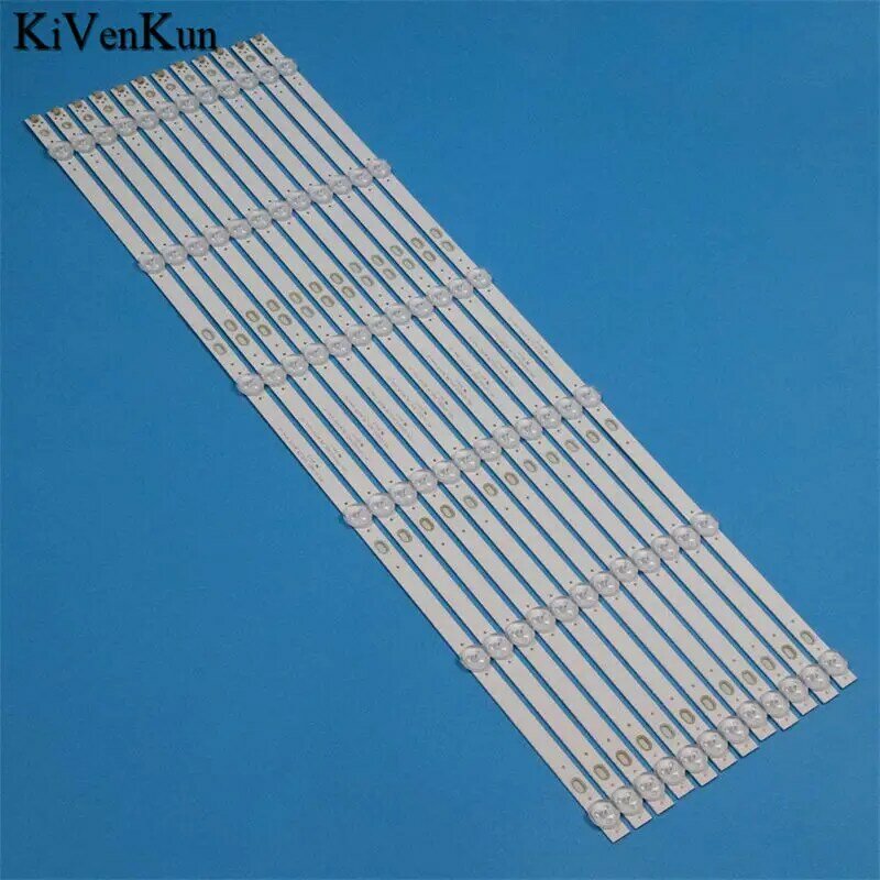 New TV's LED Backlight Strips HRS_SQY65D3_6X12_2W_MCPCB 12mm_V2 TV LED Bars For ARIELLI LED-65S214T2UHD Bands Rulers Array Tapes