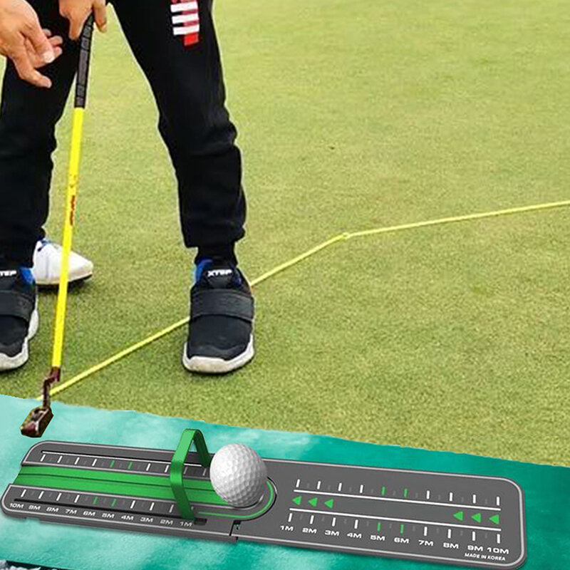 緑色のゴルフトレーニング用の精密距離,スターター,ゴルフトレーニング用のトレーニングツール