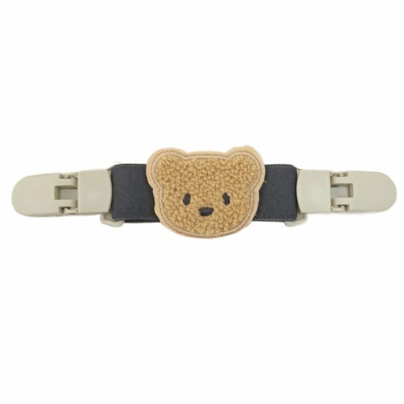 Rok Anti selip, modis dapat disesuaikan Anti-slip untuk ransel bayi klip tali Beruang celana klip tali suspender klip bahu