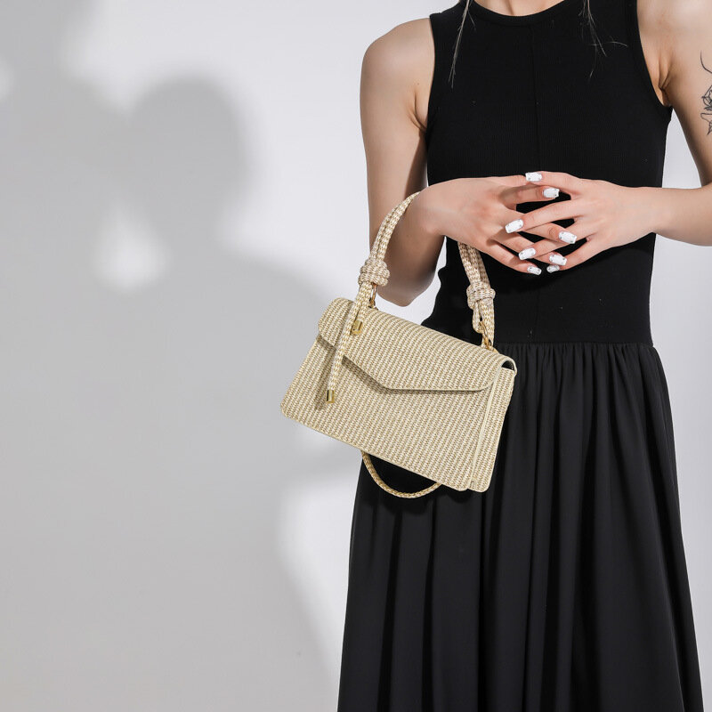 Jednolita torba na ramię ze skóry Pu modna torebki markowe super torby z rączkami dla kobiet na co dzień torby Crossbody luksusowa torba
