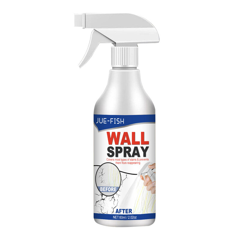 Household Wall Spray Paint Nochromatic Aberration No Trace for Repairing Wall Problems