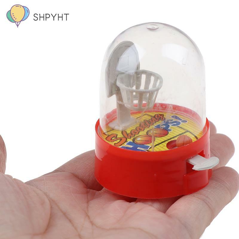 Brinquedos Handheld do tiro do basquetebol para crianças, mini bola da palma, bolas do dedo, presentes da criança