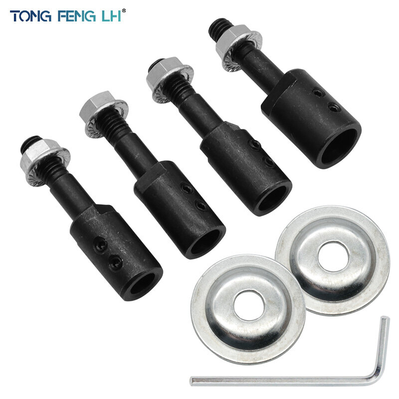 10mm Spindle Adapter for Grinding Polishing 5mm/6mm/8mm/10mm/12mm/14mm/16mm Shaft Motor Bench Grinder