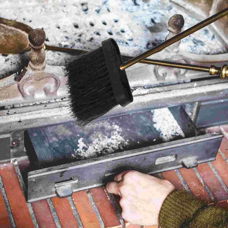 Cepillo de limpieza de chimenea de 2 piezas, cabezal de repuesto para escoba, plumero, componente para polvo, piezas de Banco de cocina, Ordenador de Sisal
