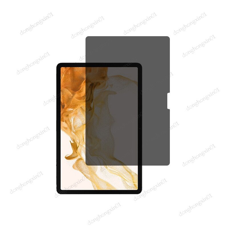Pelindung layar Privasi, untuk Samsung Galaxy Tab A9 A9 Plus SM-X110 SM-X216 8.7 inci 11 "untuk Tab A8 10.5'' Anti-Peeping Anti-spy