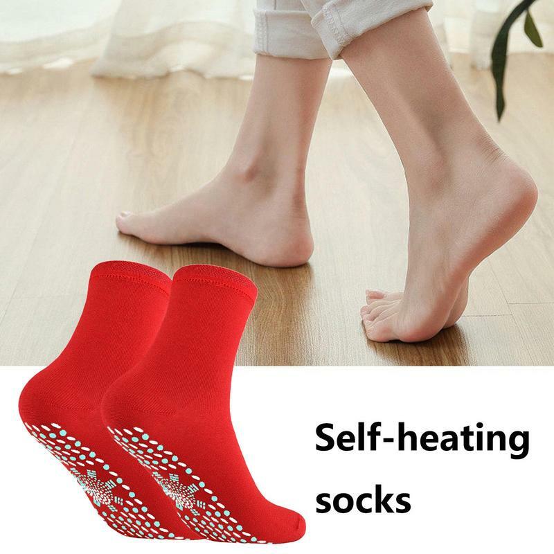 Self-Heating Warm Massage Socks cold resistant Winter Ski Sports Sock For Winter Pain Relief Warm Massage Sport Yoga Socks