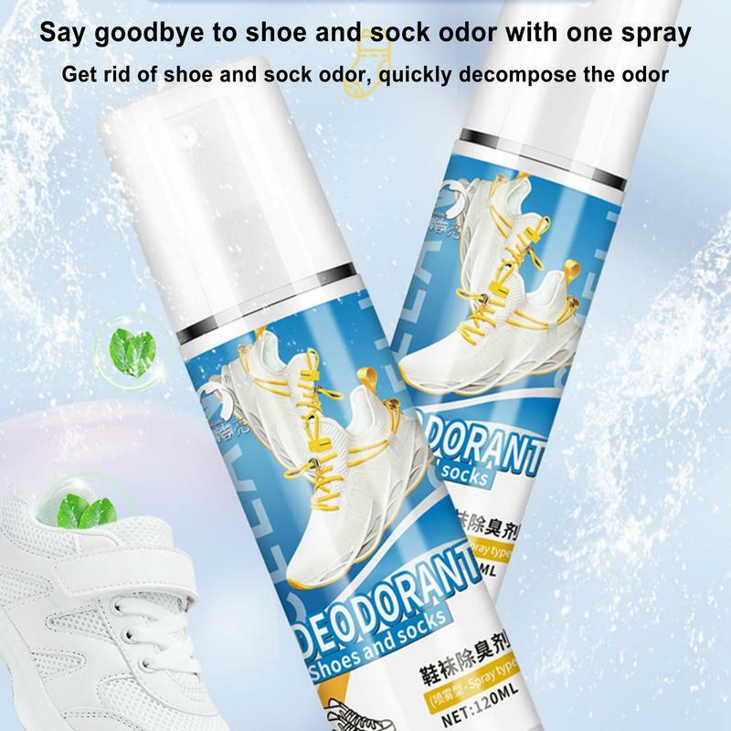 120ml Shoe Oder Remover Foot Odor Shoe Odor Deodorant Odor Removal Spray Foot Artifact Socks Foot Care
