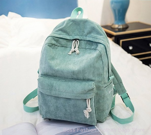 Школьный ранец для девочек и мальчиков, корейский универсальный рюкзак для старших классов, студенческий индивидуальный бархатный ранец в полоску