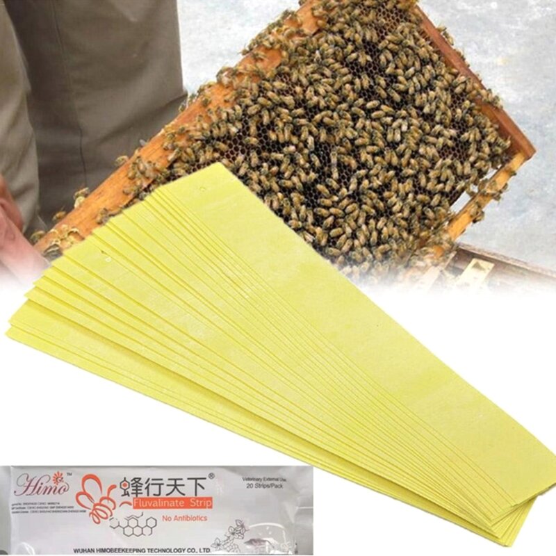 K1MF Strip Peternakan Lebah Produk Tablet Peternakan Lebah Obat Anti Tungau Varroa