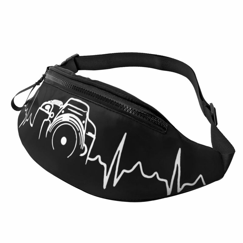 Heartbeat Of Camera Bust bolsas diagonales, accesorios de tendencia para mujer, bolsas de dumplings para fotógrafo