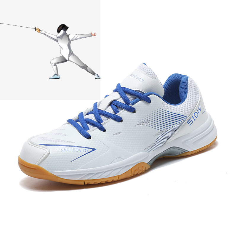 Szermierka buty dla mężczyzn i kobiet na świeżym powietrzu buty do badmintona Fitness trening na hali ogrodzenia buty do tenisa Unisex